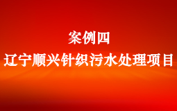 遼甯順興針織污水處理項目