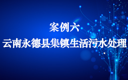 雲南永德縣集鎮生活污水處理